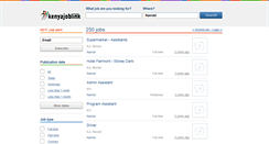 Desktop Screenshot of kenyajoblink.com
